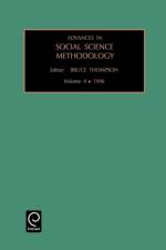 Advances in Social Science Methodology