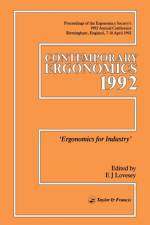 Contemporary Ergonomics