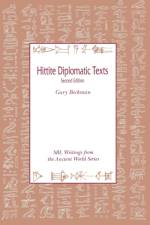 Hittite Diplomatic Texts af Harry A. Hoffner