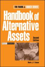 Handbook of Alternative Assets af Mark J. P. Anson