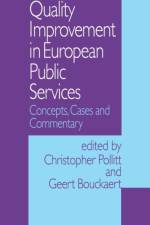 Quality Improvement in European Public Services