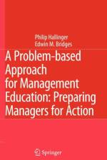 A Problem-based Approach for Management Education af Philip Hallinger