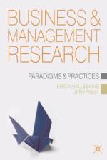 Business and Management Research af Jan Priest
