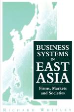 Business Systems in East Asia af Richard Whitley