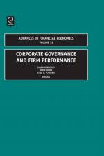Corporate Governance and Firm Performance af Mark Hirschey
