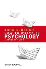 How To Write in Psychology af John R. (University of Leicester) Beech