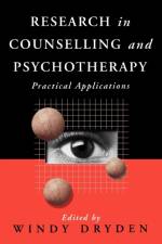 Research in Counselling and Psychotherapy