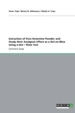 Extraction of Pure Ketamine Powder and Study their Analgesic Effect as a Gel on Mice Using a Hot - Plate Test af Ghada a Taqa