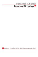 The Teacher's Calendar of Famous Birthdays af McGraw Hill