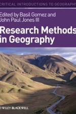 Research Methods in Geography af B Jones