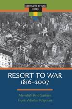 Resort to War af Meredith Reid Sarkees