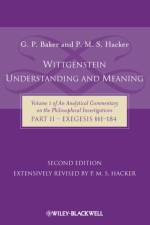 Wittgenstein: Understanding And Meaning af Gordon P. (Late of University of Oxford Baker
