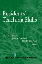 Residents' Teaching Skills af Janine Edwards