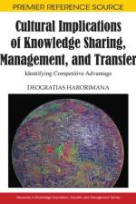 Cultural Implications of Knowledge Sharing, Management and Transfer