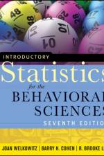 Introductory Statistics for the Behavioral Sciences af Joan (New York University Welkowitz