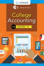 College Accounting, Chapters 1- 15 af University of Iowa -- Italy) Heintz