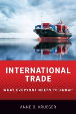 International Trade af Anne O. (Senior Research Professor of International Economics at the School for Advanced International Studies Krueger