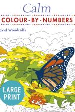Large Print Calm Colour-by-Numbers af David Woodroffe