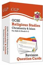 GCSE AQA A Religious Studies: Christianity & Islam Revision Question Cards af Christian Pountain