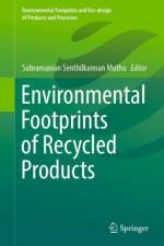Environmental Footprints of Recycled Products