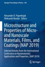 Microstructure and Properties of Micro- and Nanoscale Materials, Films, and Coatings (NAP 2019)
