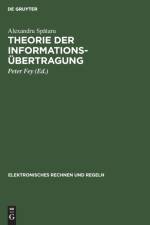 Theorie der Informationsubertragung af Alexandru Spǎ