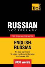 Russian vocabulary for English speakers - 9000 words af Andrey Taranov