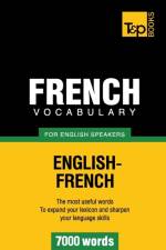 French vocabulary for English speakers - 7000 words af Andrey Taranov