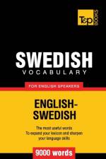 Swedish vocabulary for English speakers - 9000 words af Andrey Taranov