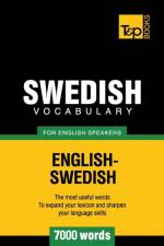 Swedish vocabulary for English speakers - 7000 words af Andrey Taranov