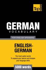 German vocabulary for English speakers - 5000 words af Andrey Taranov