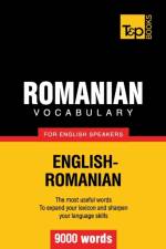 Romanian vocabulary for English speakers - 9000 words af Andrey Taranov