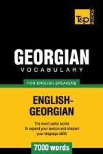 Georgian vocabulary for English speakers - 7000 words af Andrey Taranov