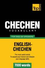 Chechen vocabulary for English speakers - 7000 words af Andrey Taranov