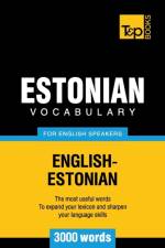 Estonian vocabulary for English speakers - 3000 words af Andrey Taranov
