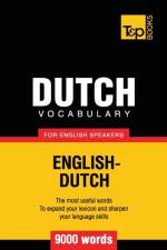 Dutch Vocabulary for English Speakers - 9000 Words af Andrey Taranov