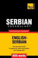 Serbian vocabulary for English speakers - 9000 words af Andrey Taranov