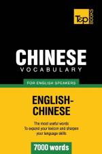 Chinese vocabulary for English speakers - 7000 words af Andrey Taranov
