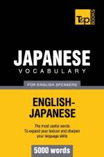 Japanese vocabulary for English speakers - 5000 words af Andrey Taranov