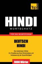 Wortschatz Deutsch-Hindi fur das Selbststudium - 9000 Woerter af Andrey Taranov