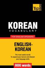Korean vocabulary for English speakers - 9000 words af Andrey Taranov