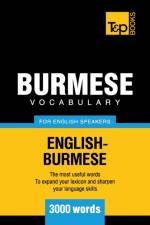 Burmese vocabulary for English speakers - 3000 words af Andrey Taranov