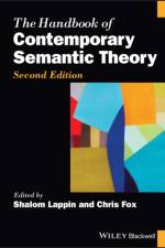 The Handbook of Contemporary Semantic Theory af Shalom (Kings College Lappin