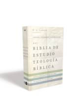 NVI, Biblia de Estudio Teologia Biblica, Interior a cuatro colores, Tapa dura af Vida Vida