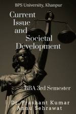 Current issue and Societal Development af Annu Sehrawat
