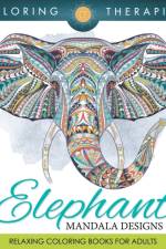 Elephant Mandala Designs af Coloring Therapist