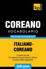 Vocabolario Italiano-Coreano per studio autodidattico - 3000 parole af Andrey Taranov