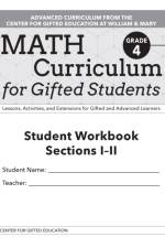 Math Curriculum for Gifted Students af Clg Of William And Mary/Ctr Gift Ed