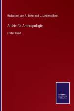 Archiv fur Anthropologie. af A. Ecker