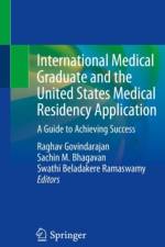 International Medical Graduate and the United States Medical Residency Application